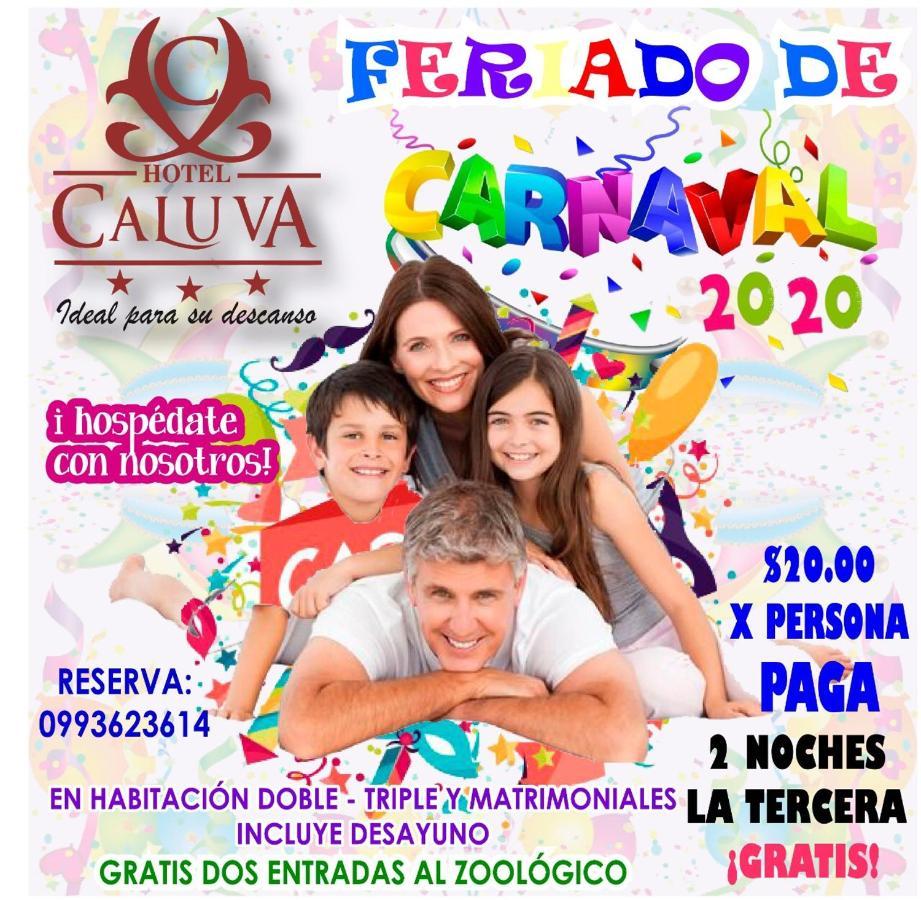 Hotel Caluva Loja Esterno foto